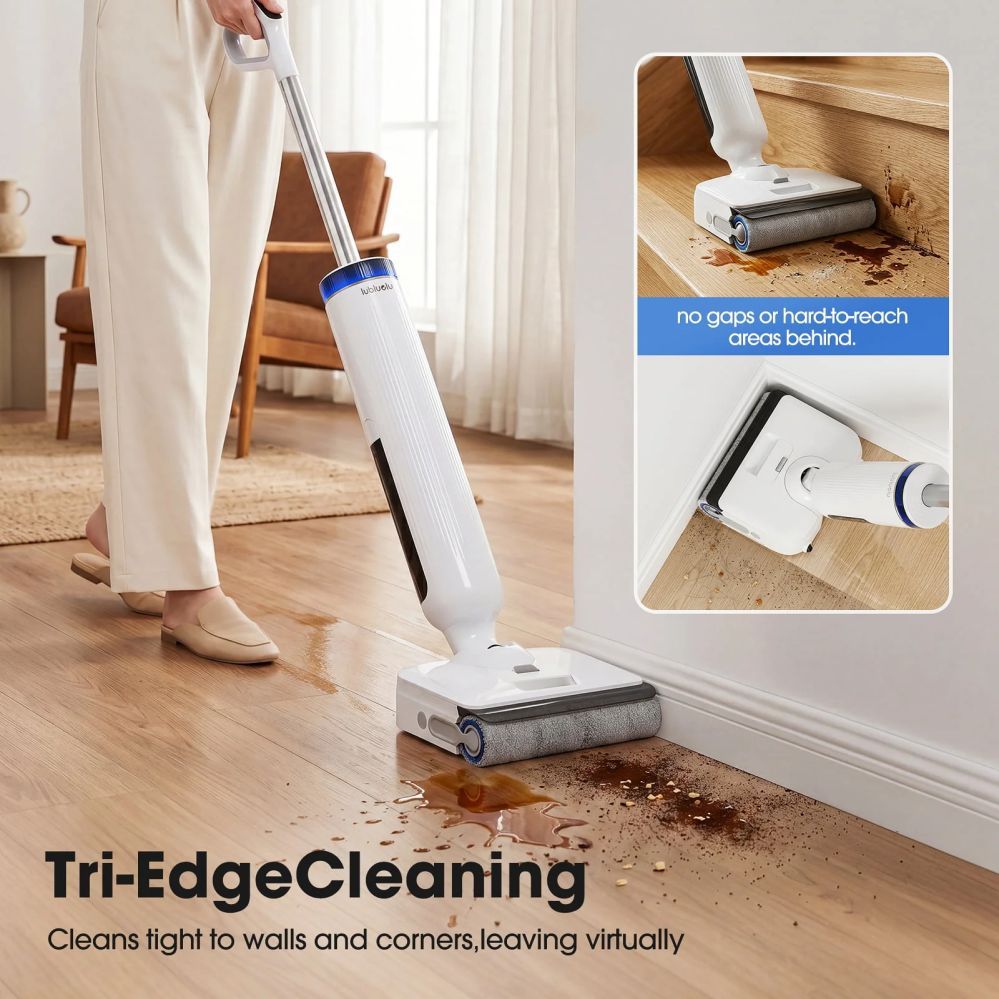 Tolmuimeja Lubluelu  T9 Wet & Dry Vacuum with 180° Lay-Flat Reach White