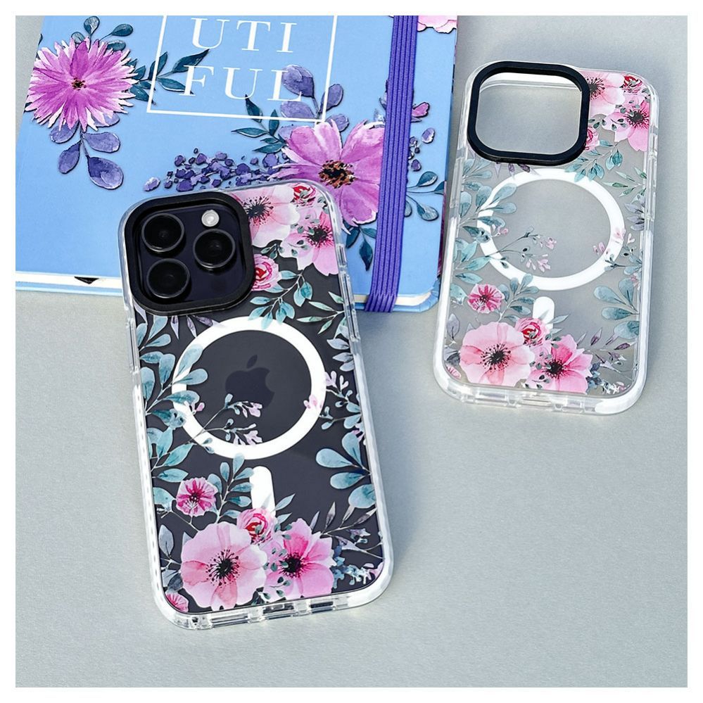 Tagakaaned Evelatus Apple iPhone 15 Pro PC+TPU With MagSafe Customized Print Transparent