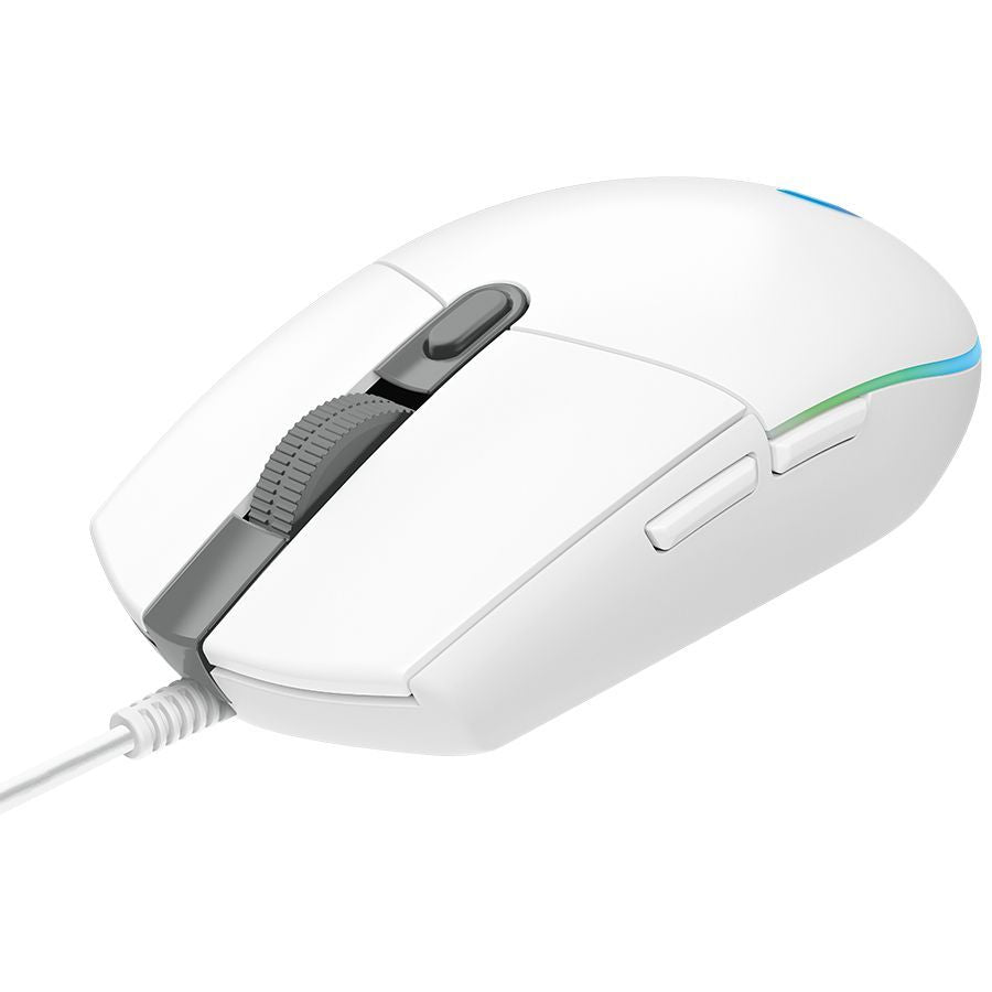 Computer mouse Logitech  LOGITECH G102 LIGHTSYNC Corded Gaming Mouse - WHITE - USB - EER