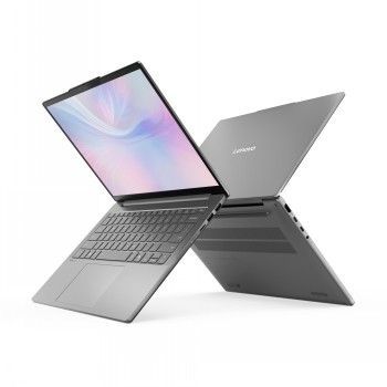 Портативный компьютер Lenovo  LENOVO IDEAPAD SLIM 5 RYZEN 5 7535HS/14" WUXGA (1920X1200) OLED 400NITS GLOSSY, 100% DCI-P3, DISPLAYHDR  TRUE BLACK 500/16GB/512GB SSD/RADEON 660M/MICROSD CARD READER/W11H/ENG (LUNA GREY)