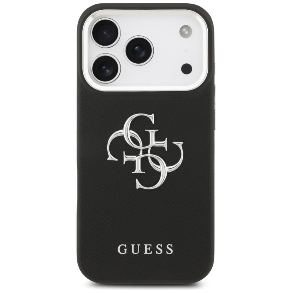 Другие товары Guess  Guess Grained Big 4G Classic Logo case for iPhone 17 Pro - black
