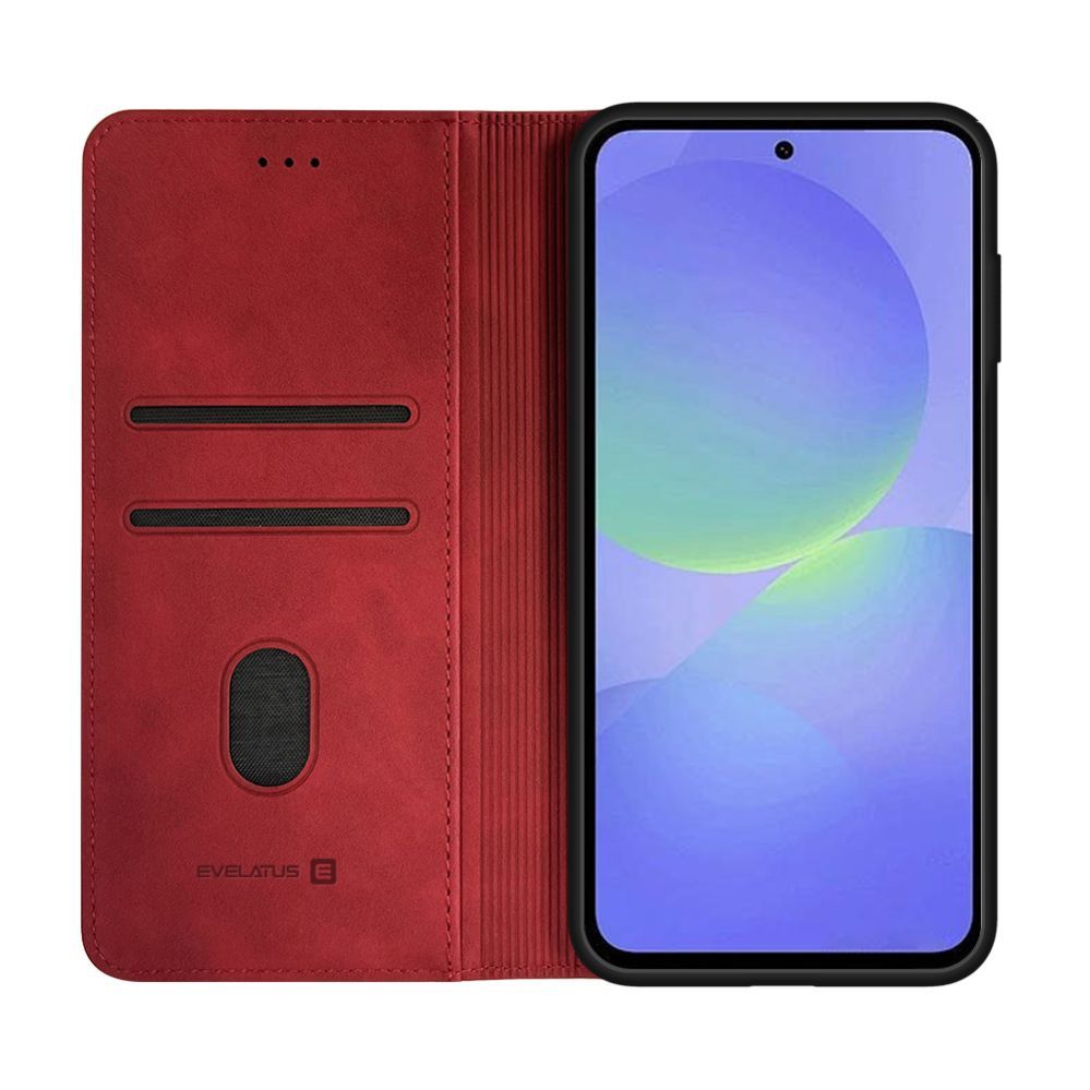 Чехол книжка Evelatus Samsung Galaxy A37 Book case Red