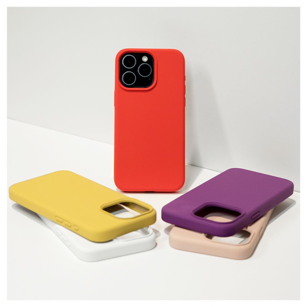 Чехол на заднюю панель Evelatus Apple iPhone 15 Plus Premium Soft Touch Silicone Case Deep Purple