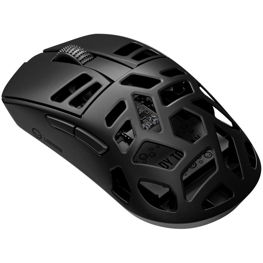 Computer mouse LORGAR  LORGAR MSE90W, Magnesium Alloy Wireless Gaming Mouse Elite, Black