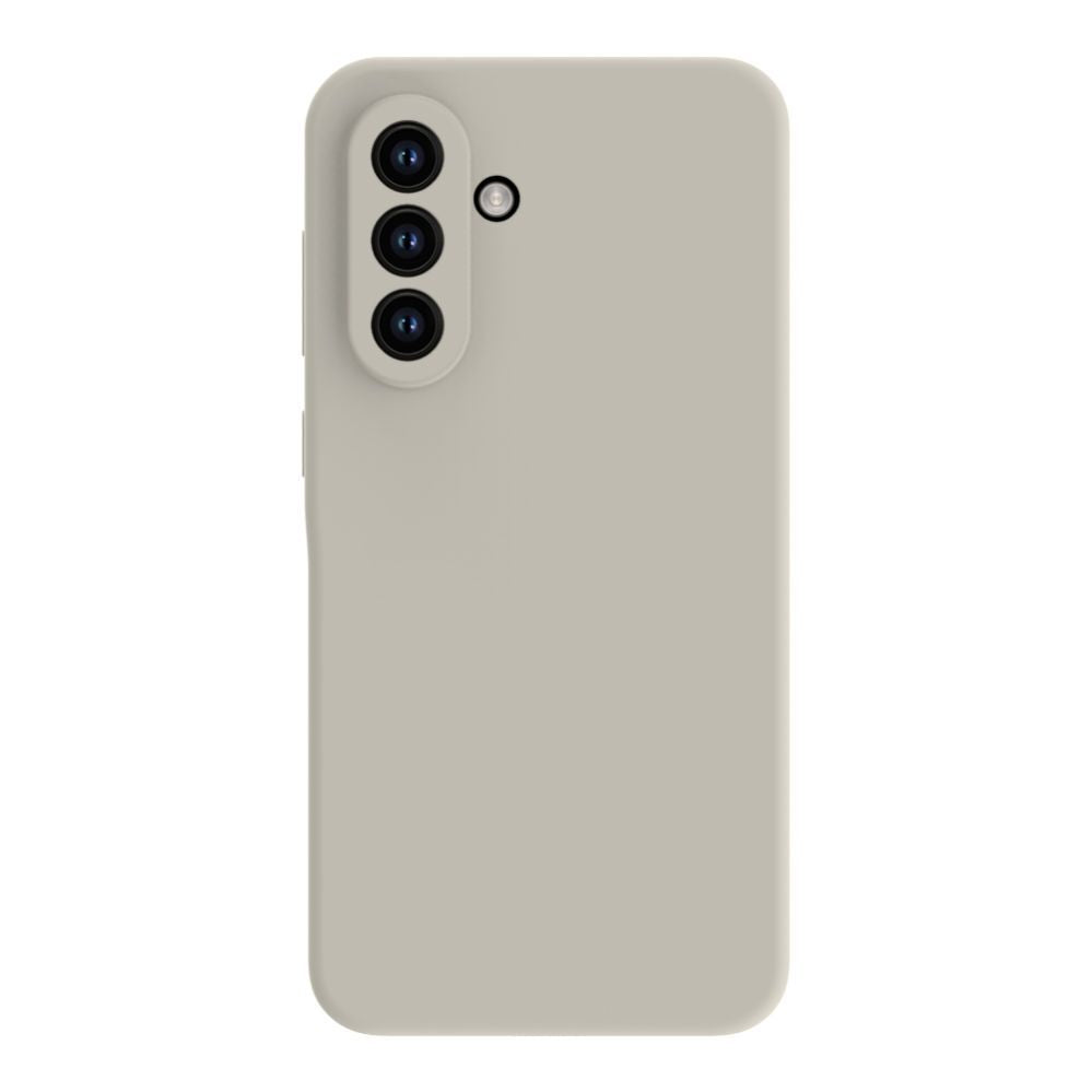 Tagakaaned Connect Samsung Galaxy A35 5G Premium Quality Soft Touch Silicone Case Silver