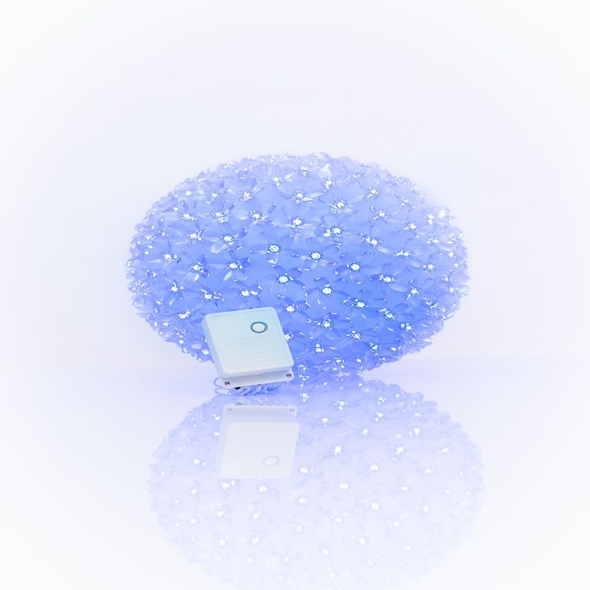 Lightings iLike N/A Bumba ar puķēm 465 200LED D-20cm Blue