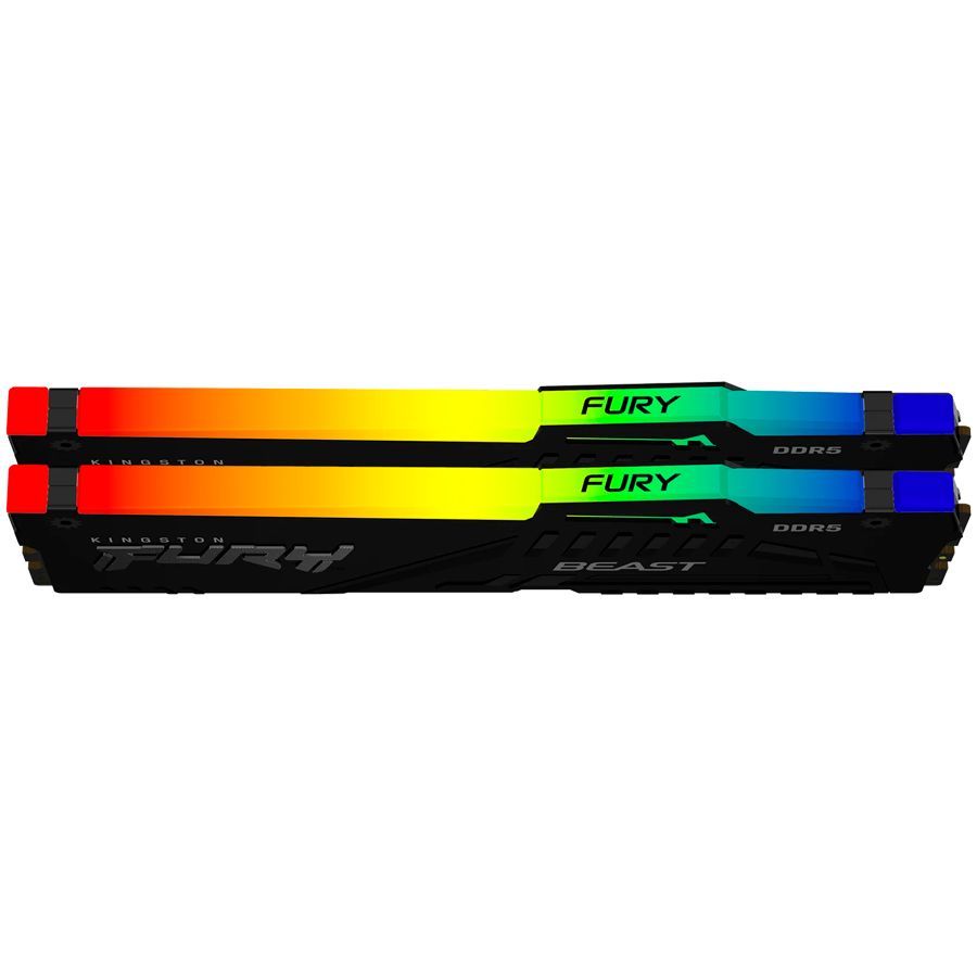 RAM DDR4 Kingston  Kingston DRAM 64GB 6000MT/s DDR5 CL36 DIMM (Kit of 2) FURY Beast RGB EXPO