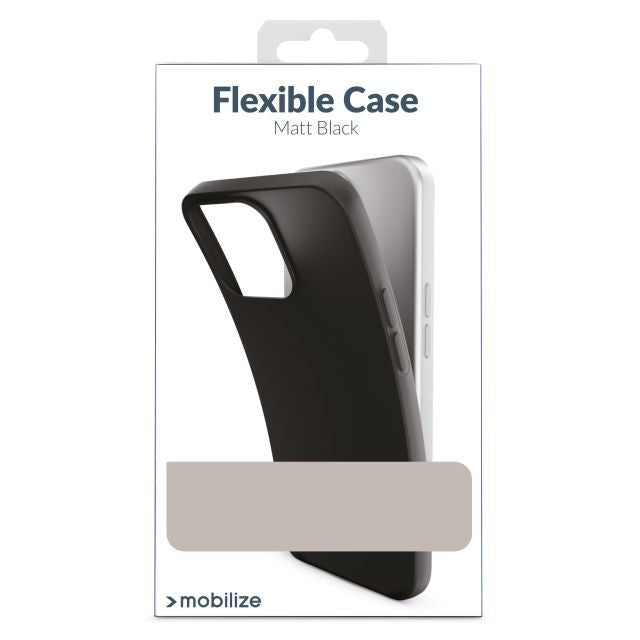 Tagakaaned mobilize  Mobilize Rubber Gelly Case Xiaomi Redmi Note 15 Pro 5G Matt Black