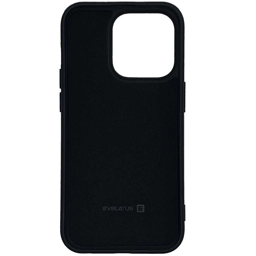 Tagakaaned Evelatus Apple iPhone 14 Pro 6.1 Nano Silicone Case Soft Touch TPU Black