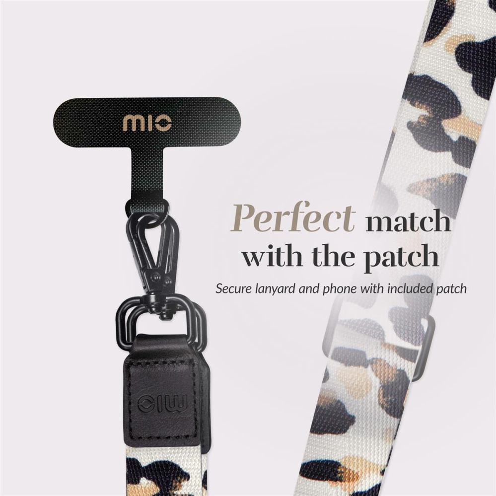 Back panel cover Mio  MIO Lanyard strap Leopard