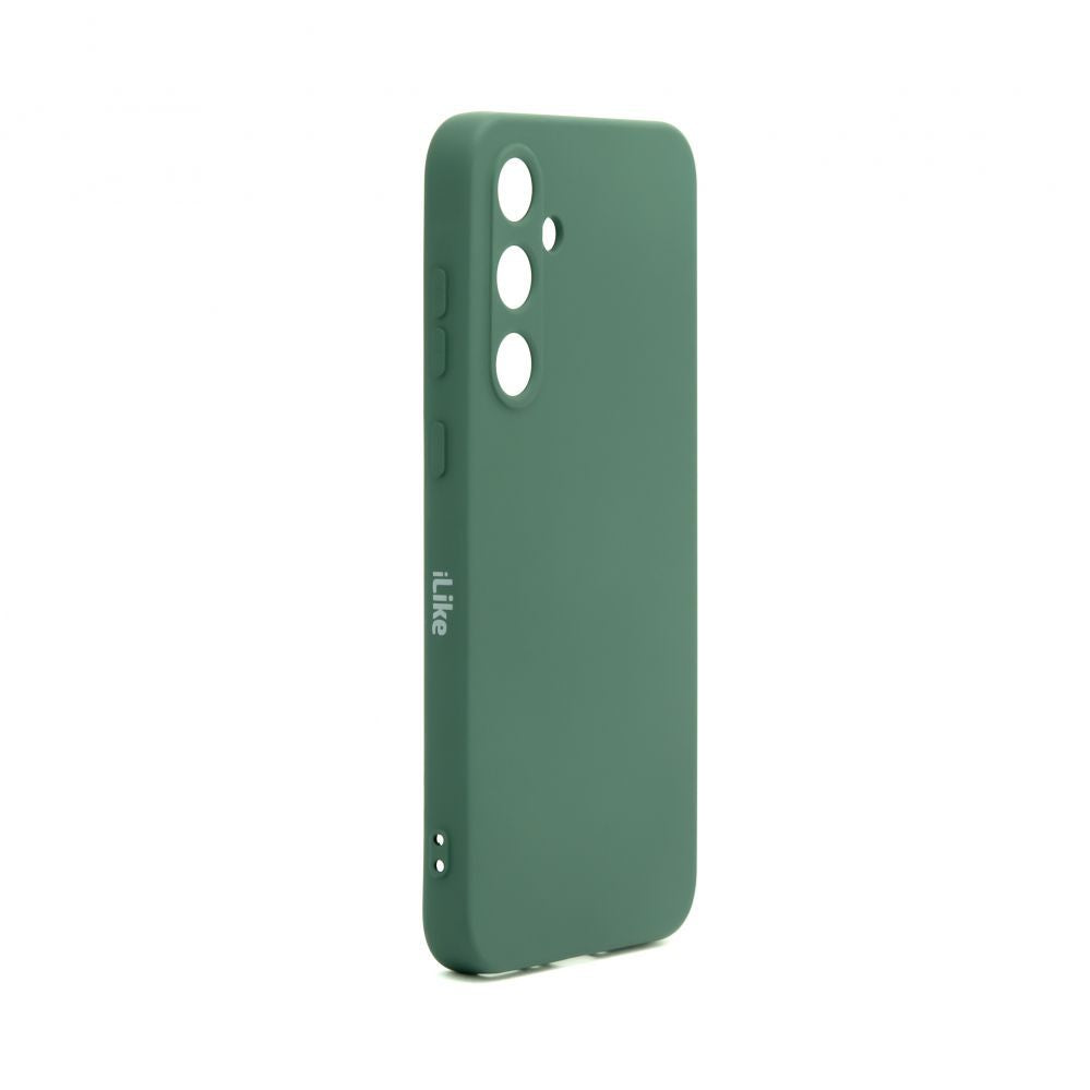 Back panel cover iLike Samsung Galaxy A55 Nano Silicone case Forest Green