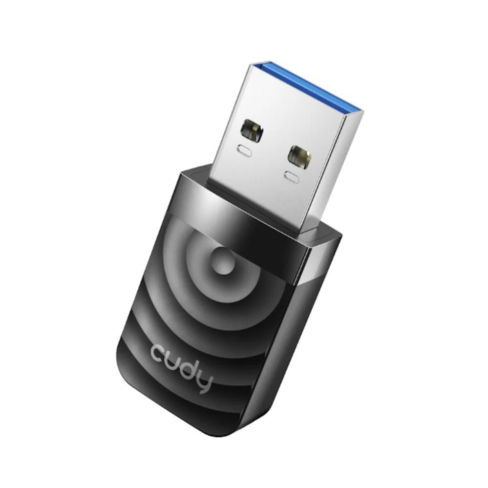 Ruuterid Cudy  Cudy WU1300S AirMax AC1300 Dual Band WiFi USB Adapter USB 3.0 High Speed High Gain Black