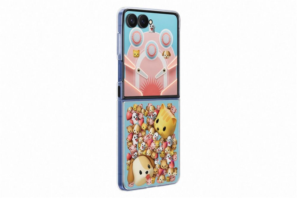 Чехол на заднюю панель Samsung  ZF766CTEGWW Flipsuit Samsung Galaxy Flip7, Transparent