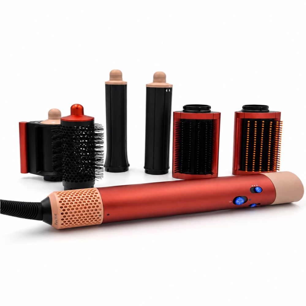 Juuksekujundajad iLike  Air Styling System – 6-in-1 Hair Styling Tool Set - Power 1200W Pink