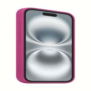 Tagakaaned Apple  MYY53ZM/A iPhone 16 Silicone Case with MagSafe, Fuchsia