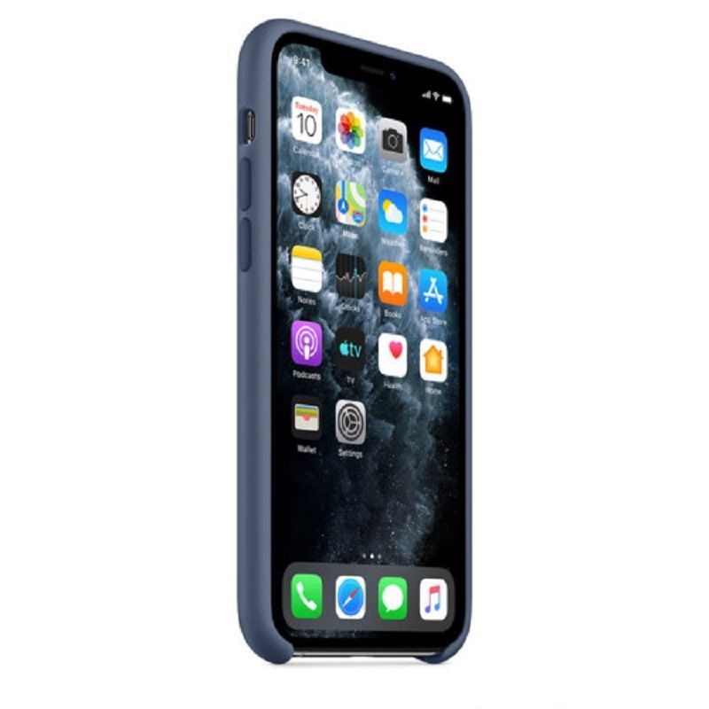 Tagakaaned Apple - iPhone 11 Pro Silicone Case MWYR2ZM/A Alaskan Blue