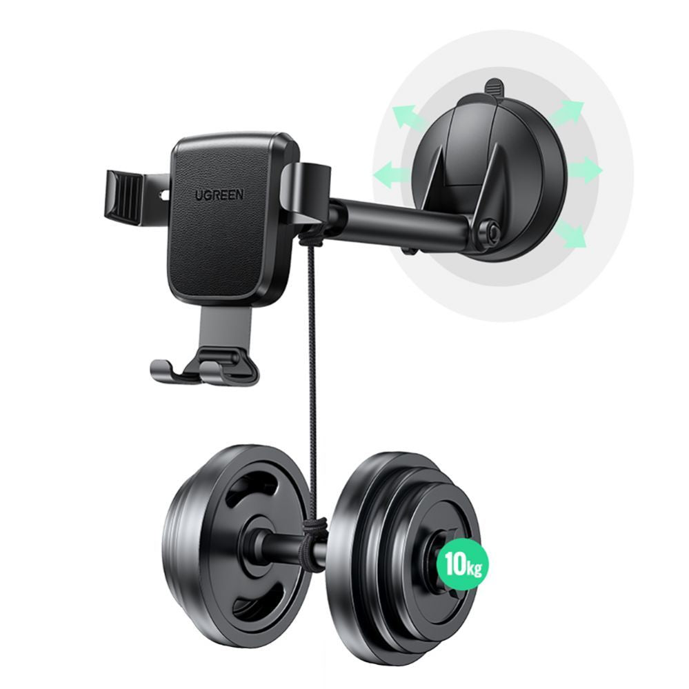 Авто держатель Ugreen  Ugreen gravity phone holder for dashboard cockpit black (LP200 60990B)