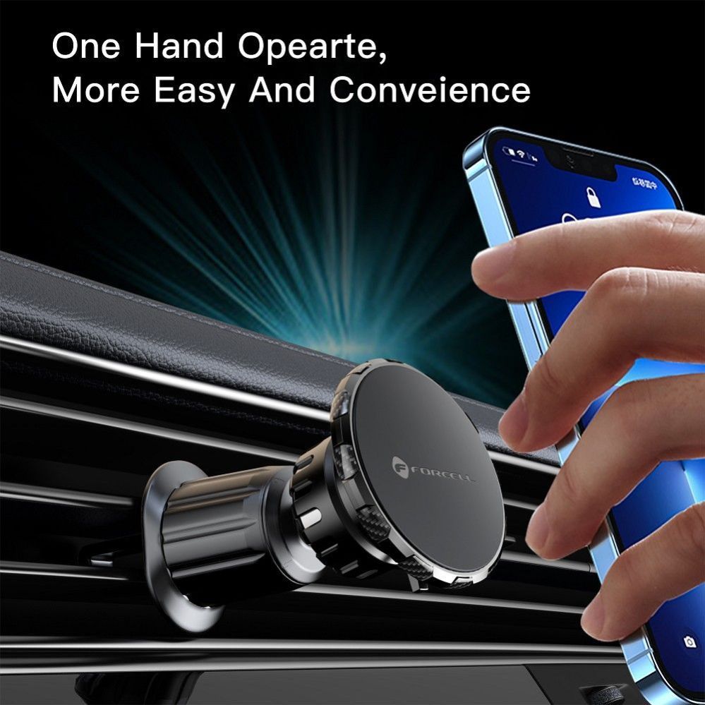 Стилус Forcell  Magnetic car phone holder Forcell F-Grip MagLuxe windshield / dashboard / air vent black