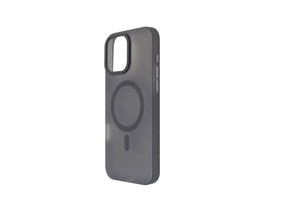 Back panel cover Just Must  JM MAGSAFE SILK FROST I for iPhone 16 Pro Max Black