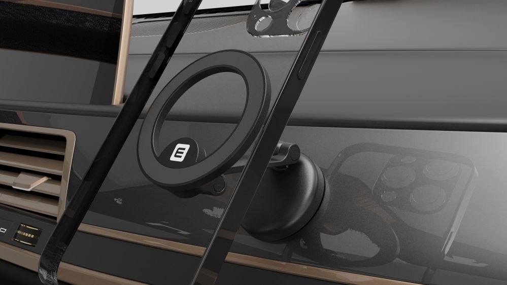 Авто держатель Evelatus  Evelatus Car Holder Magnetic 360 , 34magnets EVECHMSM Black
