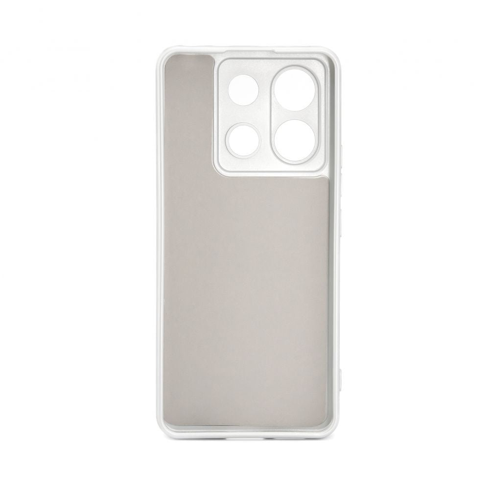 Чехол на заднюю панель iLike Xiaomi Poco X6 Nano silicone case Silver