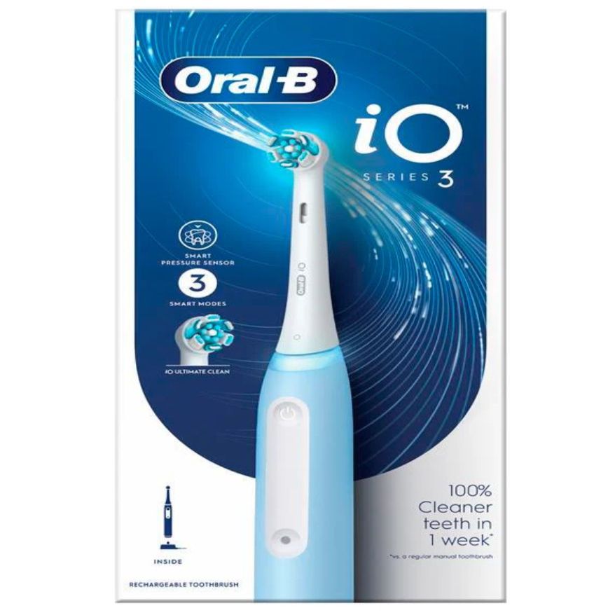 Зубная щётка Oral-B  iO3 Series Electric Toothbrush, Ice Blue