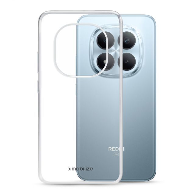Back panel cover mobilize  Mobilize Gelly Case Xiaomi Redmi Note 15 Pro+ 5G Clear