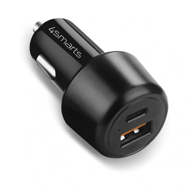 Авто зарядка 4smarts  Car Charger VoltRoad Ultimate 83W with PD and QC black