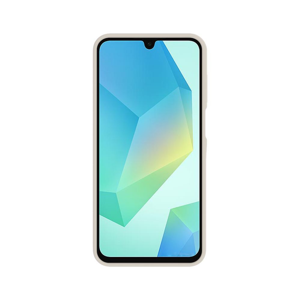 Back panel cover Evelatus Samsung Galaxy A16 5G Premium Magnetic Soft Touch Silicone Case Pebble