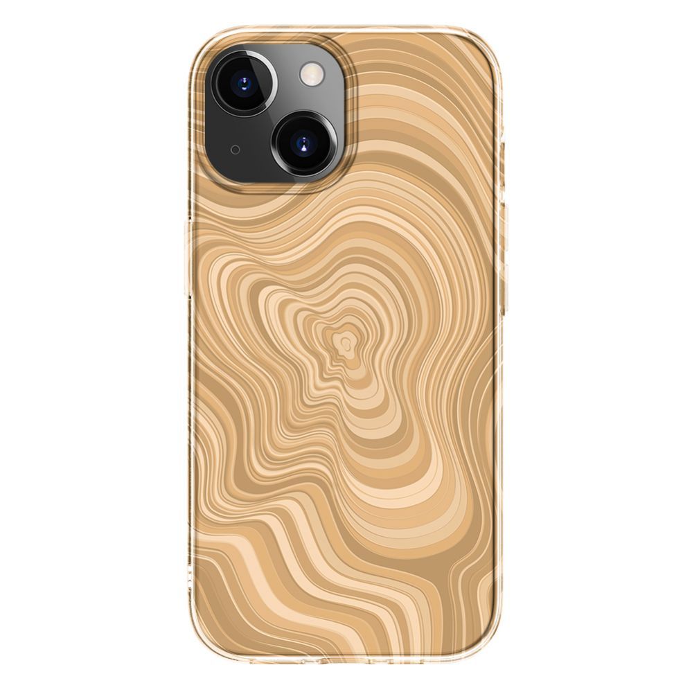 Tagakaaned Evelatus Apple iPhone 15 PC Customized Print Design Desert Gold