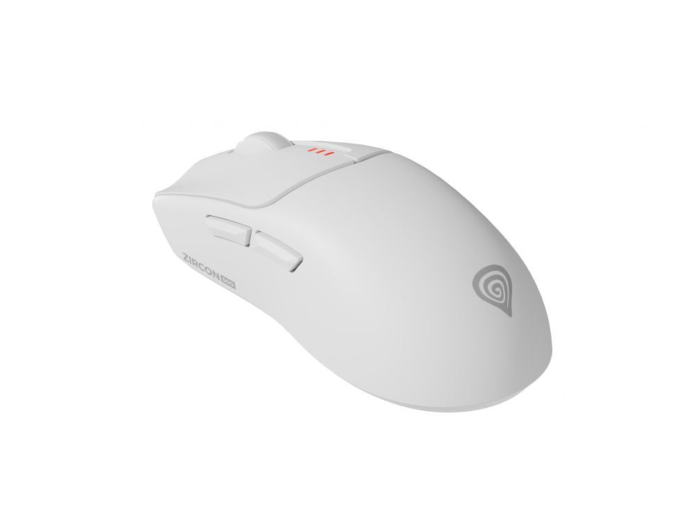Arvutihiir Genesis  Zircon 500 | Wireless/Wired | Gaming Mouse | 2.4 GHz, Bluetooth, USB | White