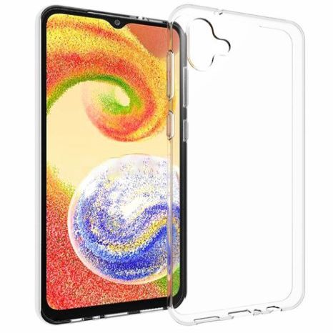 Чехол на заднюю панель Evelatus Samsung Galaxy A04E / A04 Clear Silicone Case 1.5mm TPU Transparent