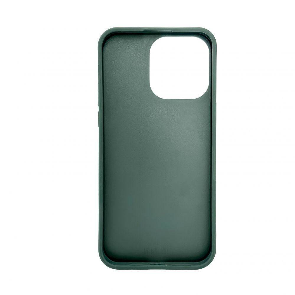 Tagakaaned iLike Apple iPhone 15 Pro Max LEATHER HIDDEN POCKET STAND COVER Green