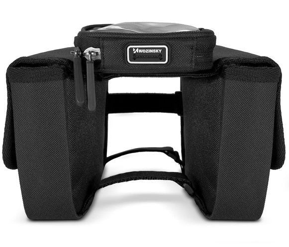 Jalgratta tarvik iLike Universal frame bike bag bicycle pannier waterproof phone case 1.5l Black