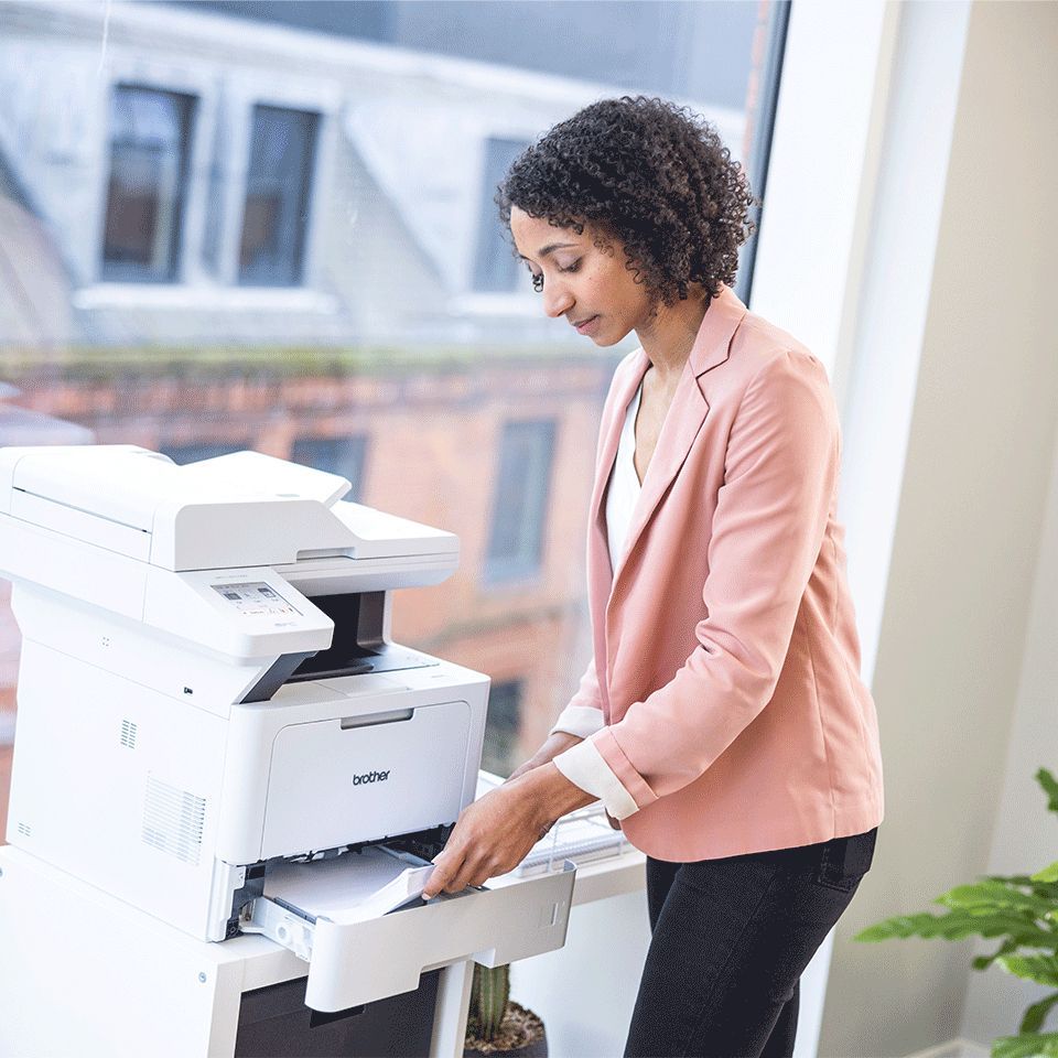 Printer Brother  MFC-L5710DW Wireless All-In-One Mono Laser Printer with Fax
