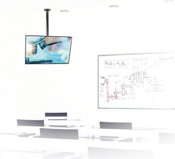 Кронштейн для телевизора B-TECH AV  B-TECH AV SYSTEM 2 - CEILING MOUNT WITH diam.50MM ADJUSTABLE EXTENSION POLE - 0.6M TO 1M POLE