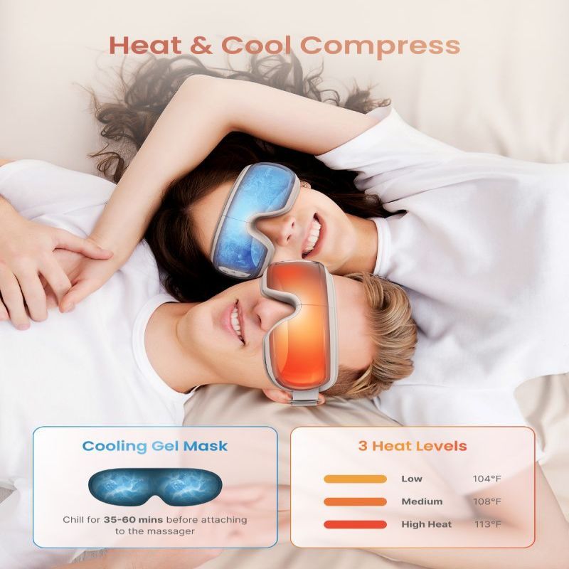 Smart device renpho  RENPHO Eyeris 3 Eye Massager Rose