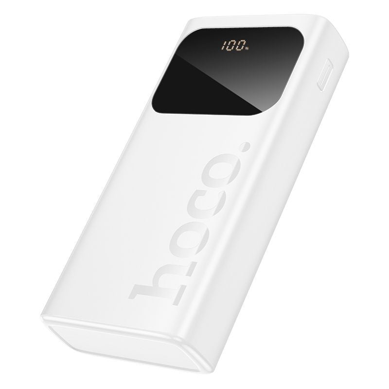 Внешний аккумулятор Hoco  J144A Hymn power bank(30000mAh) USB-A1/USB-A2: 5V/2A - USB-C/Micro: 5V/2A White