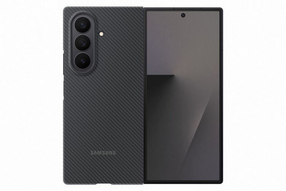 Back panel cover Samsung  XF966SBEGWW Carbon Shield Case Samsung Galaxy Fold7, Black