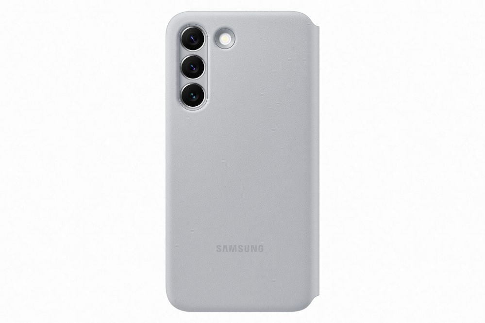Book case Samsung  Galaxy S22 Smart LED View Cover Light Gray