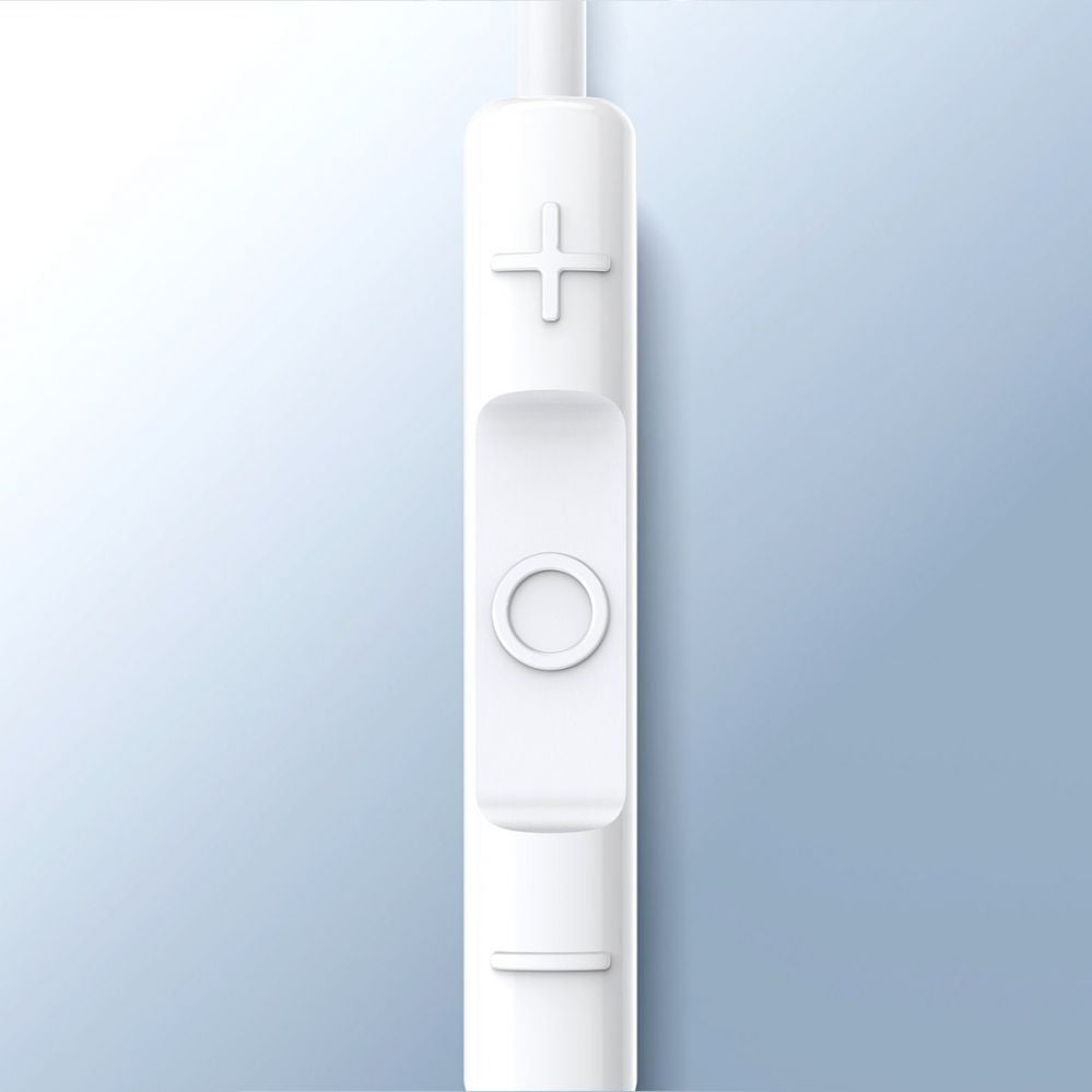 Wired headphones Baseus  Baseus Encok H17 3.5mm minijack wired headphones white (NGCR020002)