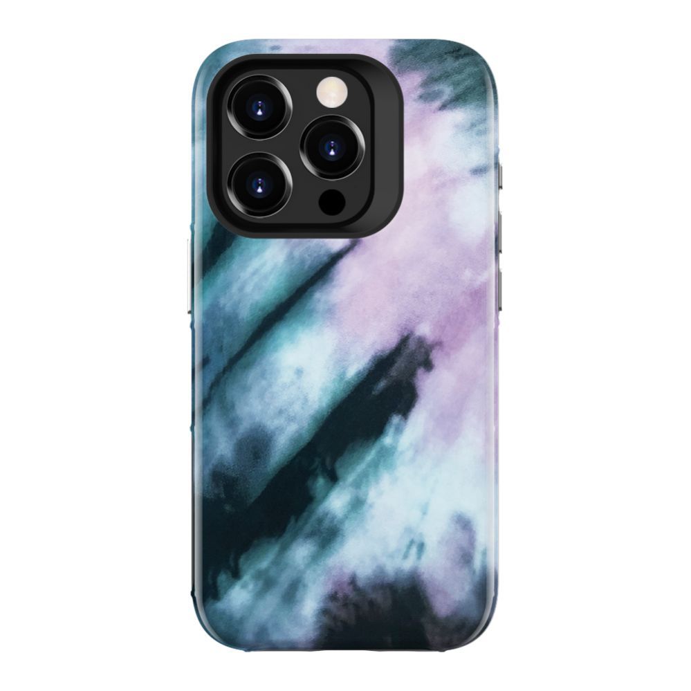 Tagakaaned Evelatus Apple iPhone 15 Pro Max Armor case TPU+PC Customized Print Design Blue Pink