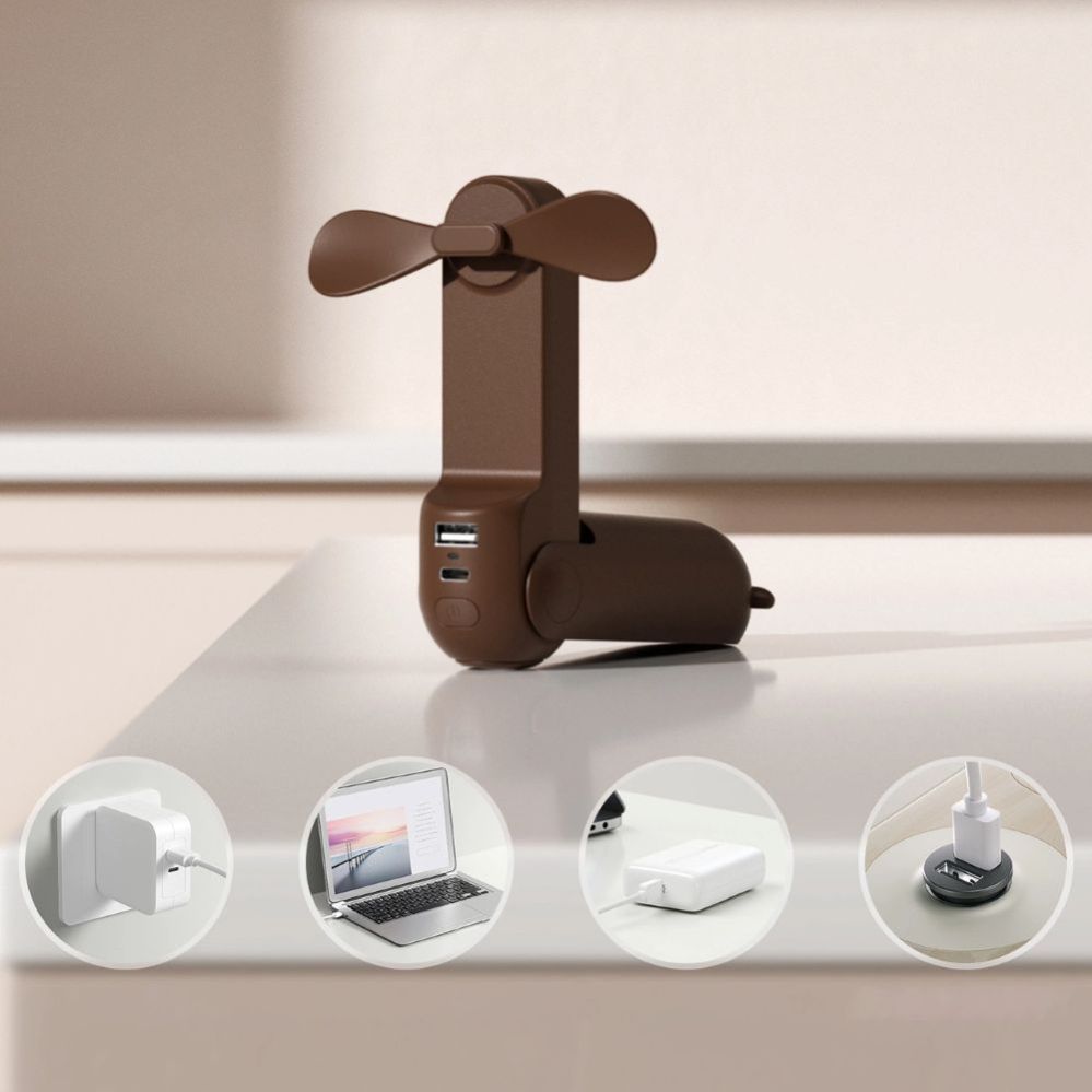 Other goods Jisulife  JisuLife Handheld Fan 8 Brown.