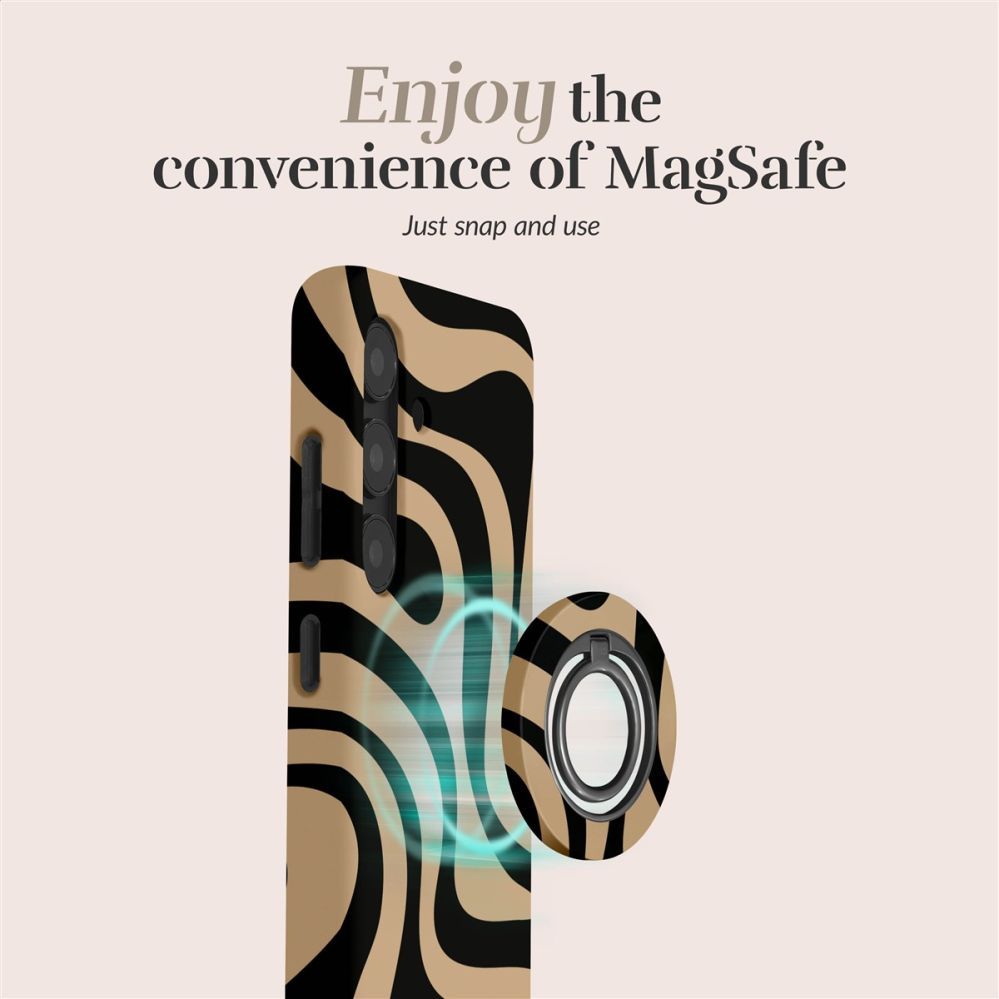 Чехол на заднюю панель Mio  MIO Swirl Magsafe Case Compatible Ring Holder