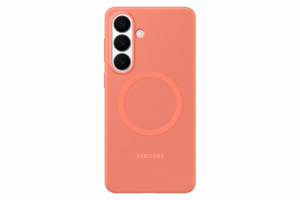 Чехол на заднюю панель Samsung  ES947CO Silicone Magnet Case Samsung Galaxy S26 Plus, Coral Red