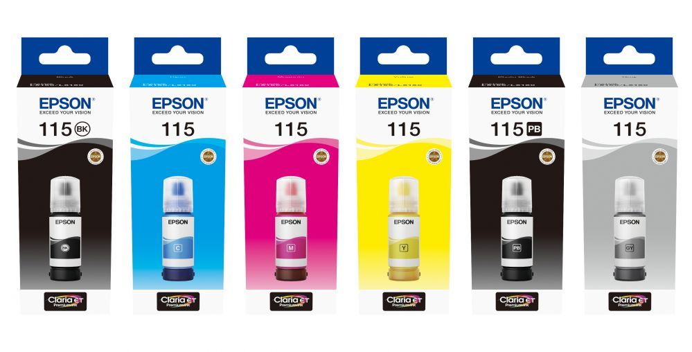 Аксессуары и расходные материалы EPSON  115 ECOTANK Ink Bottle, Photo Black