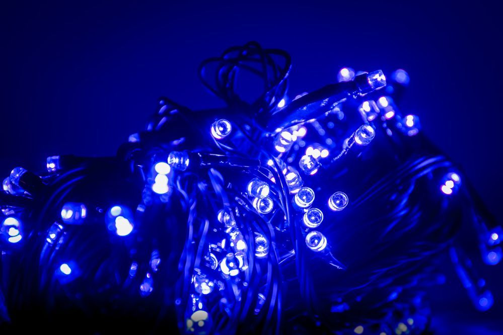 Sisevalgustid N/A  Ziemassvētku lampiņu virtene 300LED RS-113 20m. Purple