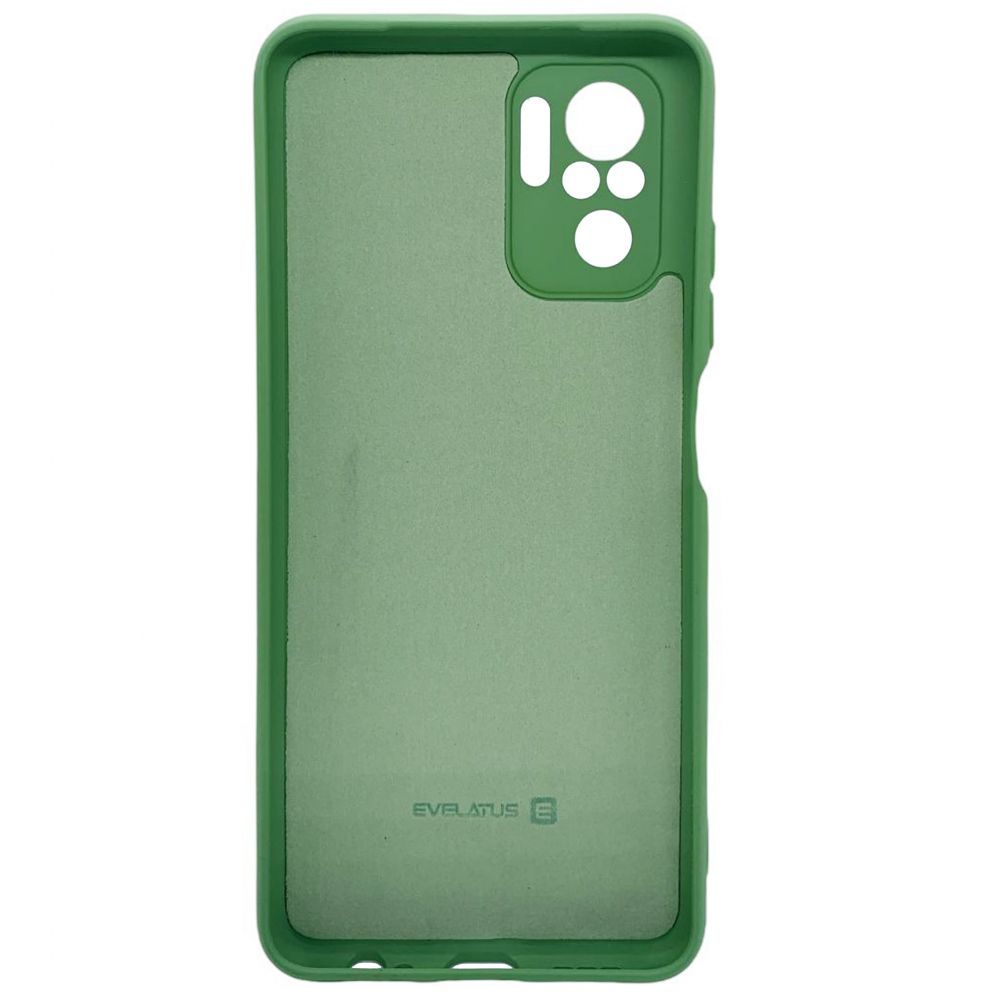 Back panel cover Evelatus Xiaomi Xiaomi Note 10/Note 10S Nano Silicone Case Soft Touch TPU Green