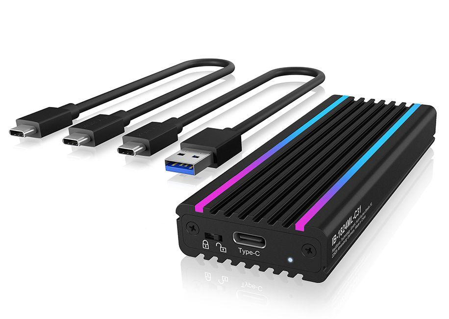 Muu arvutitarvik Raidsonic  Icy box IB-1824ML-C31 Enclosure for 1x NVMe