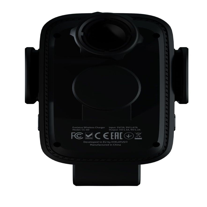 Авто держатель Evelatus - Car Holder Wireless Charger WCH03 15W Black